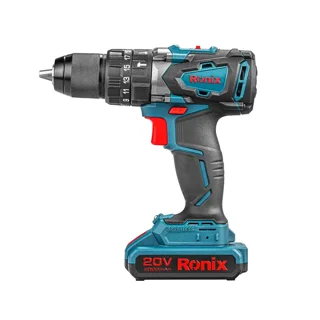 دریل پیچ گوشتی چکشی شارژی براش لس 20 ولت موتور 2 آمپرساعت 8905K